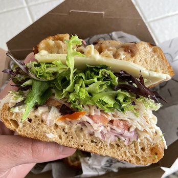 Hank's Bagels - Turkey sandwich (ask for it on caramelized onion bagel) - Coffee & Tea Near Me - Burbank, California