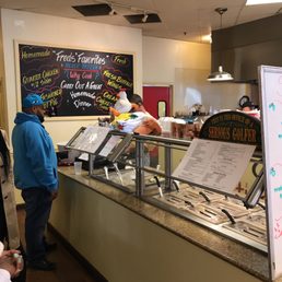 customers at the counter