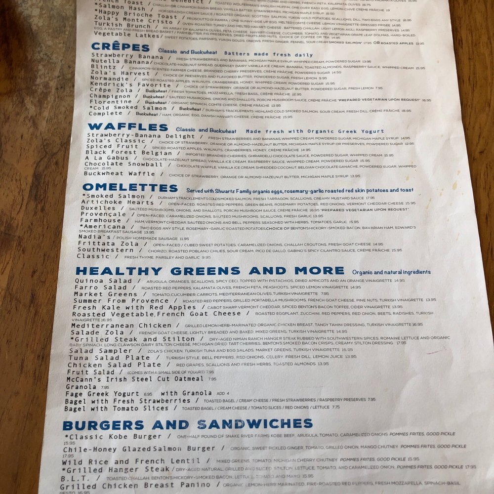 Zola Bistro - French Near Me - Ann Arbor, Michigan Zola Bistro - French Near Me - Ann Arbor, Michigan