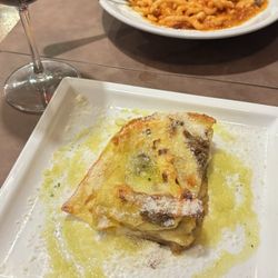 Enoteca al Duomo - Wild boar homemade lasagna. Umbricelli Amatriciana.