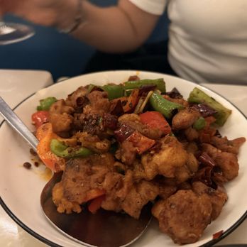 HUPO 琥珀 - Three Pepper Chicken 三椒鸡 - Szechuan Near Me - Long Island City, New York HUPO 琥珀 - Three Pepper Chicken 三椒鸡 - Szechuan Near Me - Long Island City, New York
