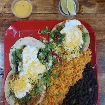 Maya Cuisine - Maya plate with al pastor and carne asada tacos/tostada - Mexican Near Me - Minneapolis, Minnesota Maya Cuisine - Maya plate with al pastor and carne asada tacos/tostada - Mexican Near Me - Minneapolis, Minnesota