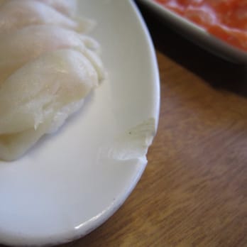 Sushi Asahi - eekk lots of chipped plates - Sushi Bars Near Me - Riverside, California