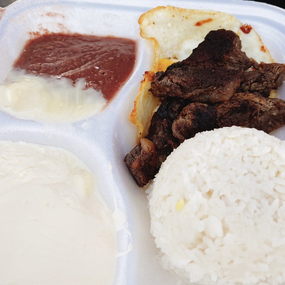 Los Catrachos II - a tray of food - Latin American Near Me - Greenacres, Florida Los Catrachos II - a tray of food - Latin American Near Me - Greenacres, Florida