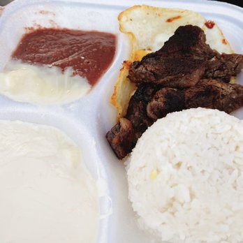 Los Catrachos II - a tray of food - Latin American Near Me - Greenacres, Florida Los Catrachos II - a tray of food - Latin American Near Me - Greenacres, Florida