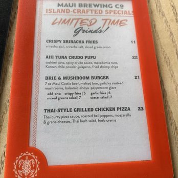 Maui Brewing Company - Specials - Breweries Near Me - Kihei, Hawaii Maui Brewing Company - Specials - Breweries Near Me - Kihei, Hawaii