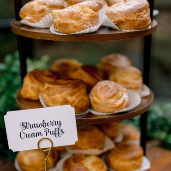 Always Yours Bakery Cafe - Strawberry Cream Puffs - Macarons Near Me - Castro Valley, California