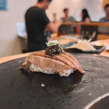 Sushi By M - toro sturgeon with caviar - Sushi Bars Near Me - New York, New York Sushi By M - toro sturgeon with caviar - Sushi Bars Near Me - New York, New York