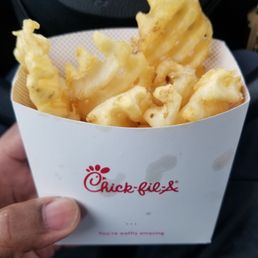 Waffle fries