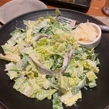 Seven Sisters - Traditional Caesar salad with anchoives - Cocktail Bars Near Me - Tuolumne, California