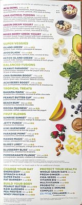 Menu photo 2 Tropical Smoothie Cafe Detroit, MI Menu photo 2 Tropical Smoothie Cafe Detroit, MI