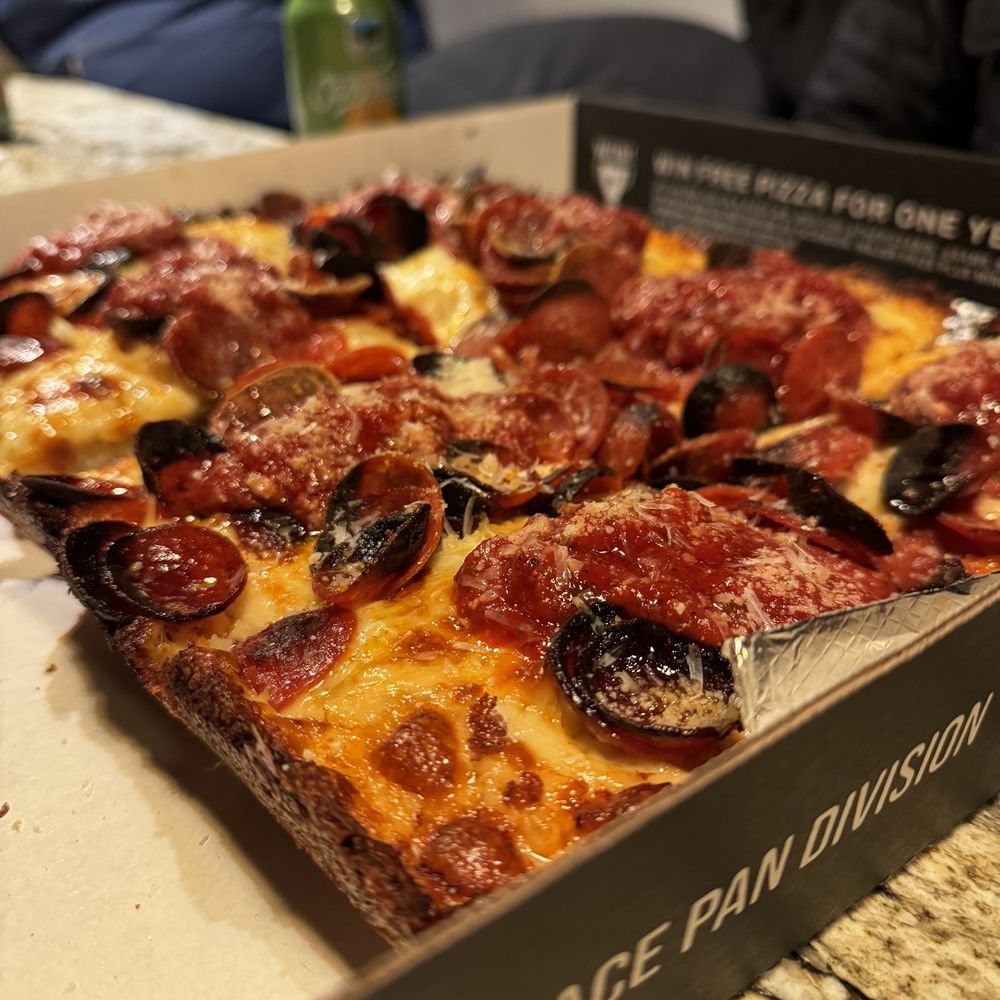 Sam’s Square Pie - The best pepperoni you'll ever have! - Pizza Near Me - Indianapolis, Indiana Sam’s Square Pie - The best pepperoni you'll ever have! - Pizza Near Me - Indianapolis, Indiana