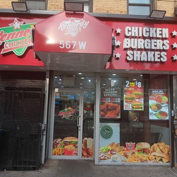 Kennedy Fried Chicken - Fast food chicken spot beware of poor customer service - Burgers Near Me - New York, New York Kennedy Fried Chicken - Fast food chicken spot beware of poor customer service - Burgers Near Me - New York, New York