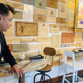 Hola - Wall full of cigar boxes or wine boxes was impressive - Tapas Bars Near Me - San Antonio, Texas Hola - Wall full of cigar boxes or wine boxes was impressive - Tapas Bars Near Me - San Antonio, Texas
