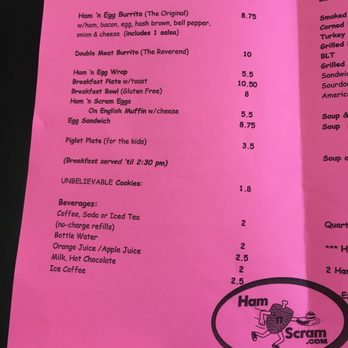 Ham 'n Scram - Breakfast & Brunch Near Me - Westminster, California