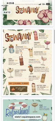 Menu photo 3 Stowaway Tustin, CA