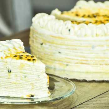 Doki Doki - Passion fruit crepe cake - Desserts Near Me - Salt Lake City, Utah