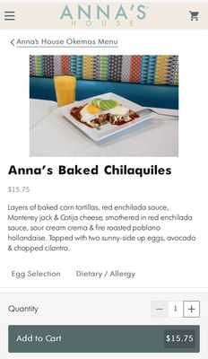 Menu photo 3 Anna's House - Okemos Okemos, MI Menu photo 3 Anna's House - Okemos Okemos, MI