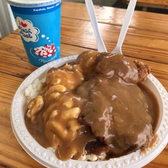 Rainbow Drive-In - Boneless Chicken with Gravy - Hawaiian Near Me - Honolulu, Hawaii