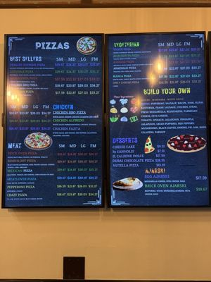 Menu photo 2 Brick Oven Pizzeria Glendale, CA