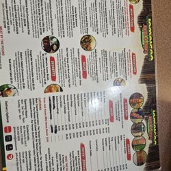 Jamaican Jerk and BBQ Restaurant - Menu