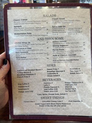 Menu photo 2 Underhill Cafe Brooklyn, NY