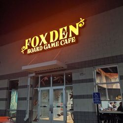 Fox Den Board Game Cafe - Outside