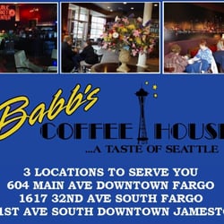 Babb's Coffee House - Babb's has three locations to serve you!
