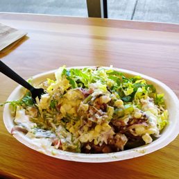 Grilled Chicken bowl with the works. I'm gonna try em All!! Grilled Chicken bowl with the works. I'm gonna try em All!!