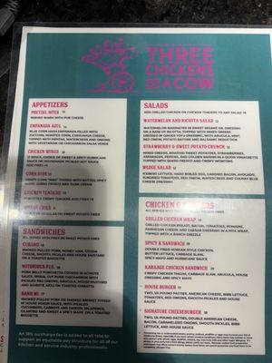 Menu photo 4 District Pour & Provisions Westminster, CO