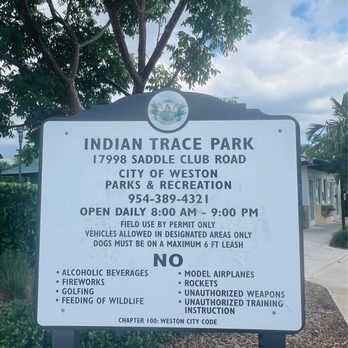 Indian Trace Park - Parks Near Me - Weston, Florida Indian Trace Park - Parks Near Me - Weston, Florida