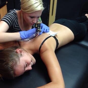 Lone Star Tattoo - Abby doing work - Tattoo Near Me - Plano, Texas Lone Star Tattoo - Abby doing work - Tattoo Near Me - Plano, Texas
