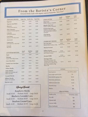 Menu photo 7 Big Basin Cafe Saratoga, CA Menu photo 7 Big Basin Cafe Saratoga, CA