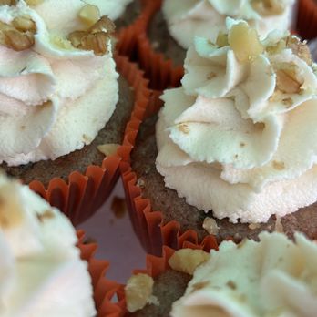 Butterfly’s Cupcakes - Carrot cupcakes with cream cheese frosting. Vegan options available. - Cupcakes Near Me Butterfly’s Cupcakes - Carrot cupcakes with cream cheese frosting. Vegan options available. - Cupcakes Near Me
