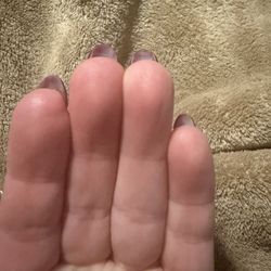 J Nails & Spa - Nice clean up under my nails.... No jagged edges for me to crack off or have sticking to my skin!