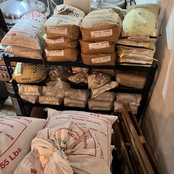 Monzón Brewing - Staircase to the top passing the malt! - Breweries Near Me - Puerto Vallarta, JAL Monzón Brewing - Staircase to the top passing the malt! - Breweries Near Me - Puerto Vallarta, JAL