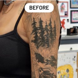 New London Ink - Before coverup