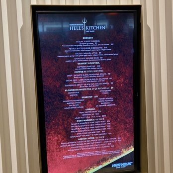 Gordon Ramsay Hell's Kitchen - Menu on the outside - Steakhouses Near Me - Stateline, Nevada Gordon Ramsay Hell's Kitchen - Menu on the outside - Steakhouses Near Me - Stateline, Nevada