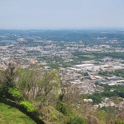 Lookout Mountain Incline Railway - View from the top of Lookout Mountain