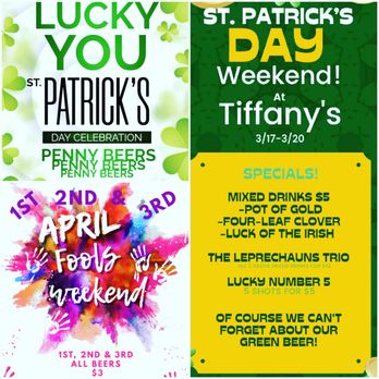 Tiffanys Bar and Grill - lucky you st patrick's weekend - Bars Near Me - Denton, North Carolina Tiffanys Bar and Grill - lucky you st patrick's weekend - Bars Near Me - Denton, North Carolina