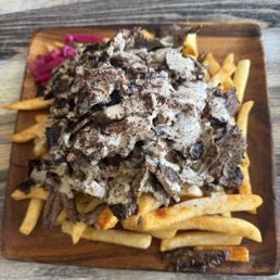 Beef Shawarma Fries Beef Shawarma Fries
