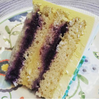 Bernice's Bakery - A slice of lemon blueberry cake. - Bakeries Near Me - Missoula, Montana