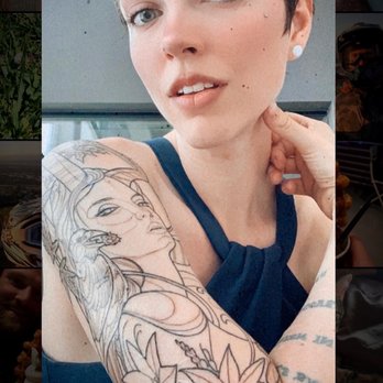 Breakwater Tattoo - Line work finished - session 1 - Tattoo Near Me - Long Beach, California