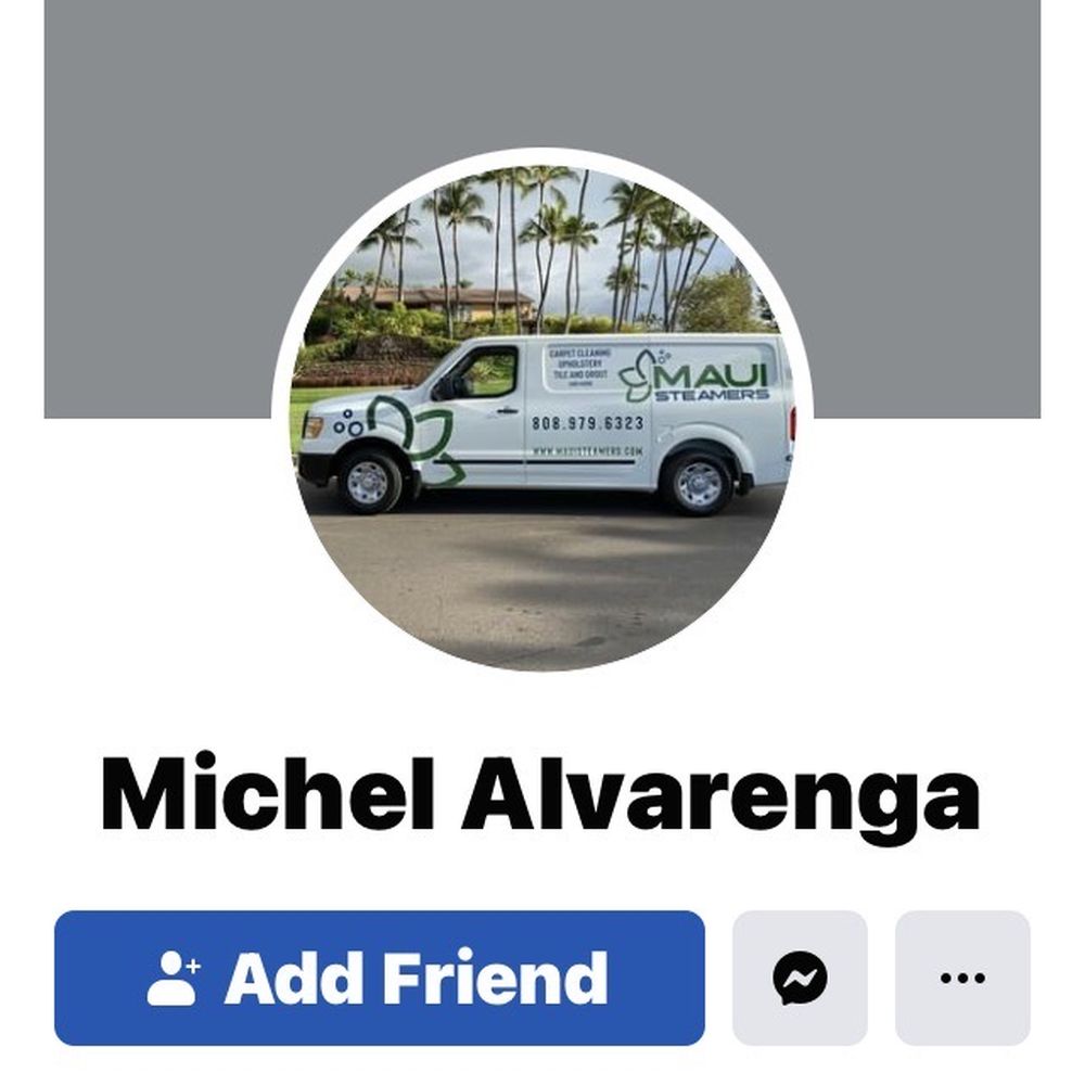 Maui Steamers - How to contact on Facebook - Carpet Cleaning Near Me