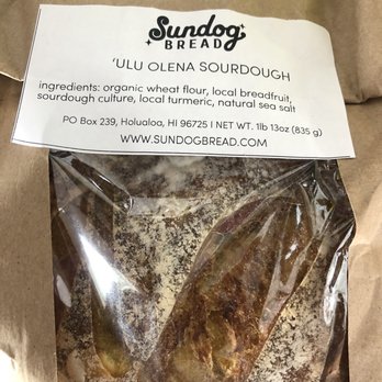 Sundog Bread - a bag of bread - Bakeries Near Me - Holualoa, Hawaii Sundog Bread - a bag of bread - Bakeries Near Me - Holualoa, Hawaii