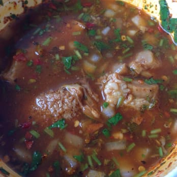 El Michoacano - Pozole. Have a head cold. This will burn it out. (El gripe) - Mexican Near Me - Pacoima, California
