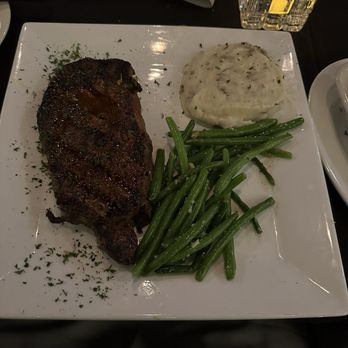 Steak 38 - NY Sirloin Steak, blackened - Steakhouses Near Me - Cherry Hill, New Jersey Steak 38 - NY Sirloin Steak, blackened - Steakhouses Near Me - Cherry Hill, New Jersey