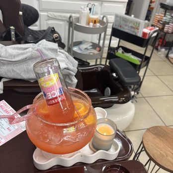 Vivid Nails & Spa - Drinks babbbbbbbyyyyy - Nail Salons Near Me - Riverside, California