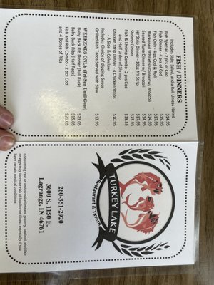 Menu photo 5 Turkey Lake Restaurant & Tavern Lagrange, IN Menu photo 5 Turkey Lake Restaurant & Tavern Lagrange, IN