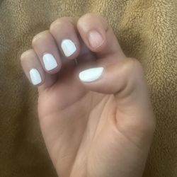 Tradition Nail and Spa - Freshly painted and already peeled off